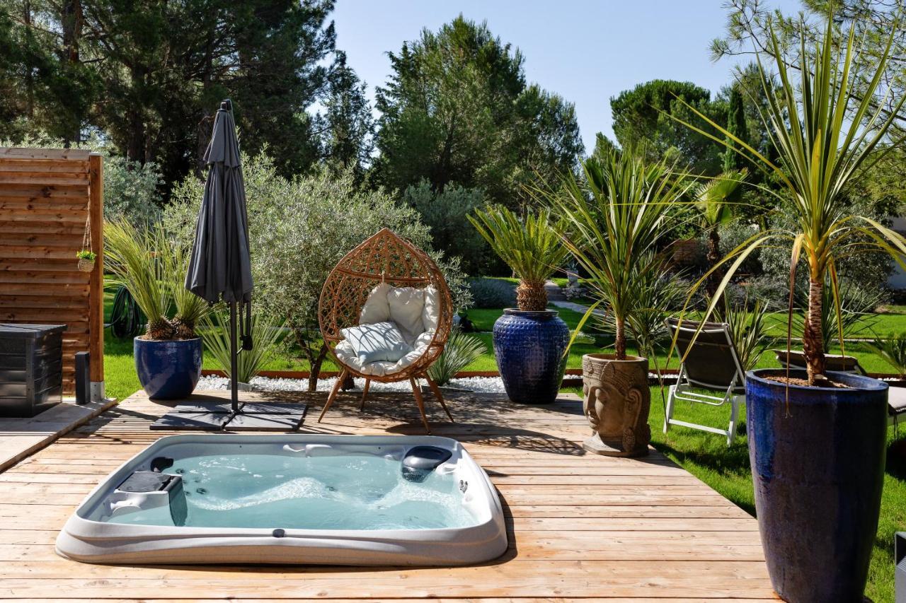 Les Lodges Taizen, Sejour Spa- Sans Enfants Saint-Cannat Eksteriør billede